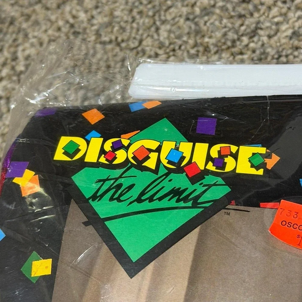 Vintage 1989 Disguise The Limit Kids Clown Costume Ages 6-10 NOS Halloween